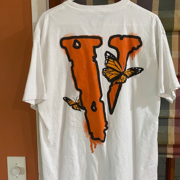 Juice Wrld X Vlone Butterfly Tshirt 